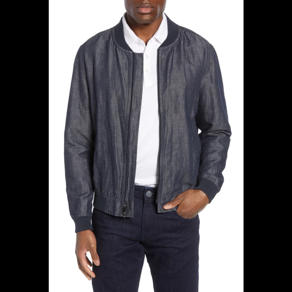 ROBERT BARAKETT BOMBER JACKET